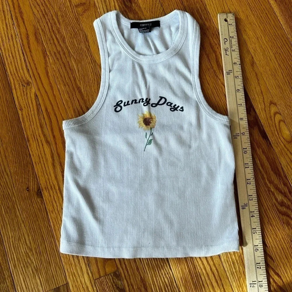 Forever21 Sunny Days tank - Picture 1 of 5